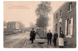 VILLERS - SAINT - SIMEON  - La Gare Et Le Chemin De Fexhe - Juprelle