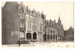 MIDDELKERKE - Partie De La Digue - Verzonden In 1902 - Uitgave : Van Den Heuvel No 8 - Middelkerke