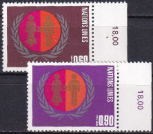 UNO GENF 1975 Mi-Nr. 48/49 ** MNH - Unused Stamps