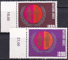 UNO GENF 1975 Mi-Nr. 48/49 ** MNH - Unused Stamps
