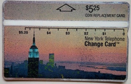 USA NYNEX  $5.25 MINT Landis And Gyr "  Skyline ( Black Letters )  " 212A - [1] Hologrammkarten (Landis & Gyr)