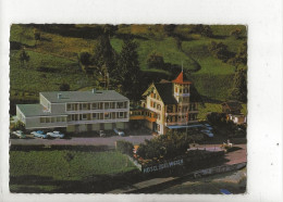 Beckenried (Suisse, Nidwald) : Vue Aérienne Générale Au Niveau Du Quartier De L'hôtel EDELWEISS En 1960 GF. - Beckenried