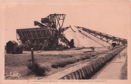 Hyeres  - Les Salins D'Hyeres - Grue Pour Le Chargement Des Wagons De Sel - CPA °J - Hyeres