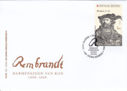 FDC CROATIA 755 - Rembrandt