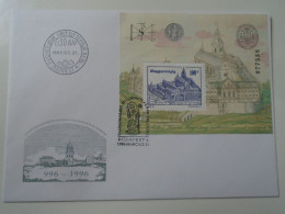 ZA443.40 Hungary  - FDC  Cover -  1996 Pannonhalma - Lettres & Documents