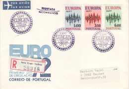 PORTUGAL  1972  EUROPA CEPT FDC /postmark LISBOA / R-COVER - 1972