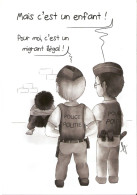 CP Pub. Police 2023 - Mais C'est Un Enfant ! - Immigration - Police - Gendarmerie