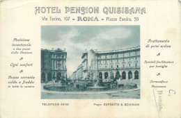 Roma Hotel Pension Quisisana - Cafés, Hôtels & Restaurants