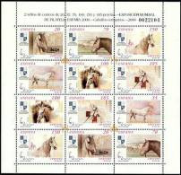 España 3723 ** Caballos 2000. Minipliego 69 - Hojas Completas