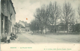 BELGIQUE  COUVIN   La Place Verte - Couvin