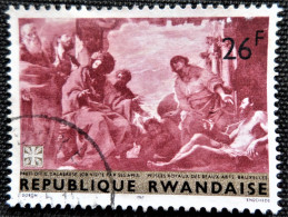 Rwanda 1967 Painting From The 15th-17th Century   Stampworld N°  225 - Used Stamps