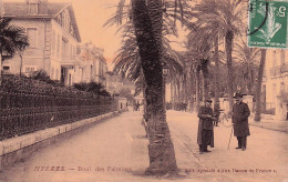 Hyeres  - Boulevard Des Palmiers  - CPA °J - Hyeres