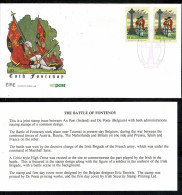 Belg. 1995 OBP/COB  2600 + Ierland Yv. 900 FDC Cath Fontenoy - FDC