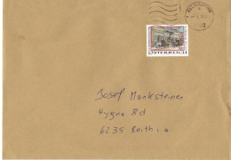 Brief Von 4800 Allhaming Mit 100 Cent K. K.  öst. Post In Jerusalem 2023 - Storia Postale