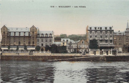 BELGIQUE - WAULSORT - Les Hôtels - Edition Grand Bazar - Carte Postale Ancienne - Autres & Non Classés