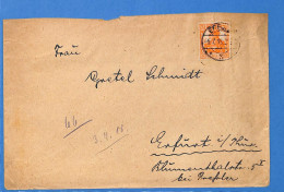 Allemagne Reich 1918 Lettre De Erfurt (G18576) - Storia Postale