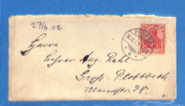 Allemagne Reich 1902 Lettre De Panker (G18577) - Lettres & Documents