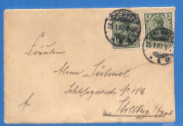 Allemagne Reich 1907 Lettre De Chemnitz (G18585) - Storia Postale