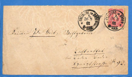 Allemagne Reich 1881 Lettre De Freiburg (G18595) - Storia Postale