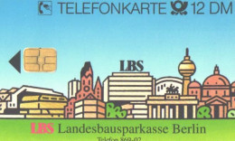 Germany:Used Phonecard, T, 12 DM, LBS, Land Map, 1993 - S-Series: Schalterserie Mit Fremdfirmenreklame