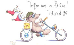 Germany:Used Phonecard, T, 12 DEM, Mouse On Bike, 1995 - P & PD-Series: Schalterkarten Der Dt. Telekom