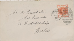 GB 1888 QV Jubilee ½d Vermilion On VF Cover With Barred Duplex-cancel "MERTON / 809" (Merton, Surrey) RARE POSTAGE RATE - Lettres & Documents