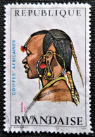 Rwanda 1971 African Headdresses   Stampworld N°  441 - Usados