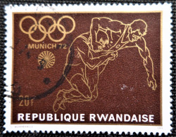 Rwanda 1971 Olympic Games - Munich, Germany   Stampworld N°  460 - Usati