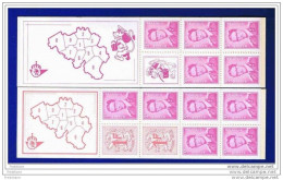 BOEKJE/CARNET - COB : B1/C1 + B2/C2 - 1969 - Sin Clasificación