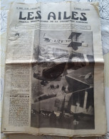 LES AILES Journal Locomotion Aérienne N° 599 8 Dec 1932 Affaire AEROPOSTALE PAINLEVE FARMAN SPARTAN Avion Ou Hydravion ? - Vliegtuigen
