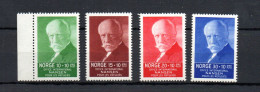 Norway 1935 Set Nansen Stamps (Michel 172/75) MNH - Ongebruikt