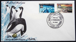 Australian Antarctic Territory 1971  FDC MACQUARIE Base Lot 1732) - FDC
