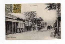 !!! NVELLE CALEDONIE, CPA DE NOUMEA DE 1911 POUR PARIS, CACHET INTENDANCE DES TROUPES COLONIALES DU GROUPE DU PACIFIQUE - Briefe U. Dokumente