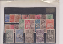 MAROC-LOT Fin De Catalogue-TAXE & COLIS POSTAUX-1917 - Timbres-taxe