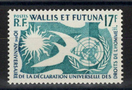 Wallis Et Futuna - YV 160 N** MNH Luxe , Droits De L'homme Cote 4,70+ Euros - Neufs