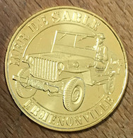 60 ERMENONVILLE MER DE SABLE LA JEEP MDP 2015 MÉDAILLE SOUVENIR MONNAIE DE PARIS JETON TOURISTIQUE TOKENS MEDALS COIN - 2015