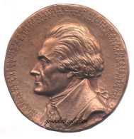 THOMAS JEFFERSON SOCIETÁ DELLA MEDAGLIA USA 74 BY MENCONI 1966 - Adel