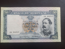 Portugal 50 Escudos 1960 Tbe - Portugal