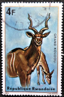 Rwanda 1975 Antelopes Stampworld N°   676 - Usados