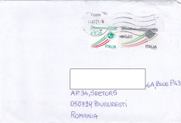 LETTER, FINE STAMPS ON COVER, 2021, ITALY - 2021-...: Used
