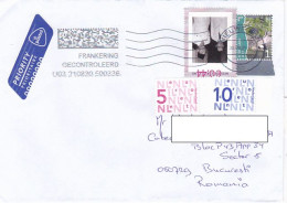 PERSONALITIES, FORT ASPEREN, FINE STAMPS ON COVER, 2021, NETHERLANDS - Covers & Documents