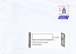 ARCHITECTURE, FINE STAMPS ON COVER, 2022, NETHERLANDS - Lettres & Documents