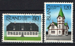 ISLANDA - 1978 - EUROPA UNITA - CEPT - MONUMENTI - USATI - Usados