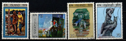 ISLANDA - 1974 - 11° CENTENARIO DEL POPOLAMENTO DELL'ISLANDA - OPERE D'ARTE - 1^ SERIE - USATI - Used Stamps