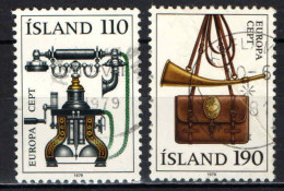 ISLANDA - 1979 - EUROPA UNITA: STORIA POSTALE - USATI - Used Stamps