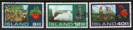 ISLANDA - 1972 - COLTIVAZIONI IN SERRA: POMODORO, RISCALDAMENTO SERRE, CULTURA DI ROSAI - USATI - Gebruikt