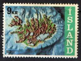 ISLANDA - 1972 - L'ISLANDA ED IL SUO ZOCCOLO CONTINETALE - USATO - Gebruikt