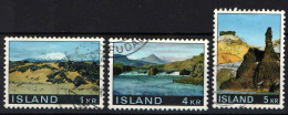 ISLANDA - 1970 - IL TURISMO IN ISLAND: GHIACCIAIO SNAERFELLS, LAXFOSS E BAULA, HATTVER - USATI - Usados