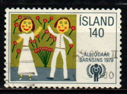 ISLANDA - 1979 - ANNO INTERNAZIONALE DEL FANCIULLO - USATO - Gebruikt