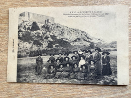 30/ Rochefort A.n.d.de Rochefort Groupe De Jeunes Pèlerins - Rochefort-du-Gard